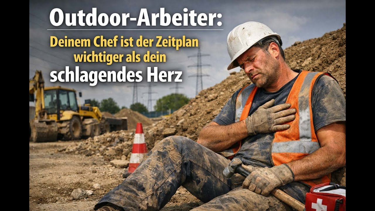 Breaking: Deine 'Hart-Durchhalten'-Mentalität tötet buchstäblich Bauarbeiter