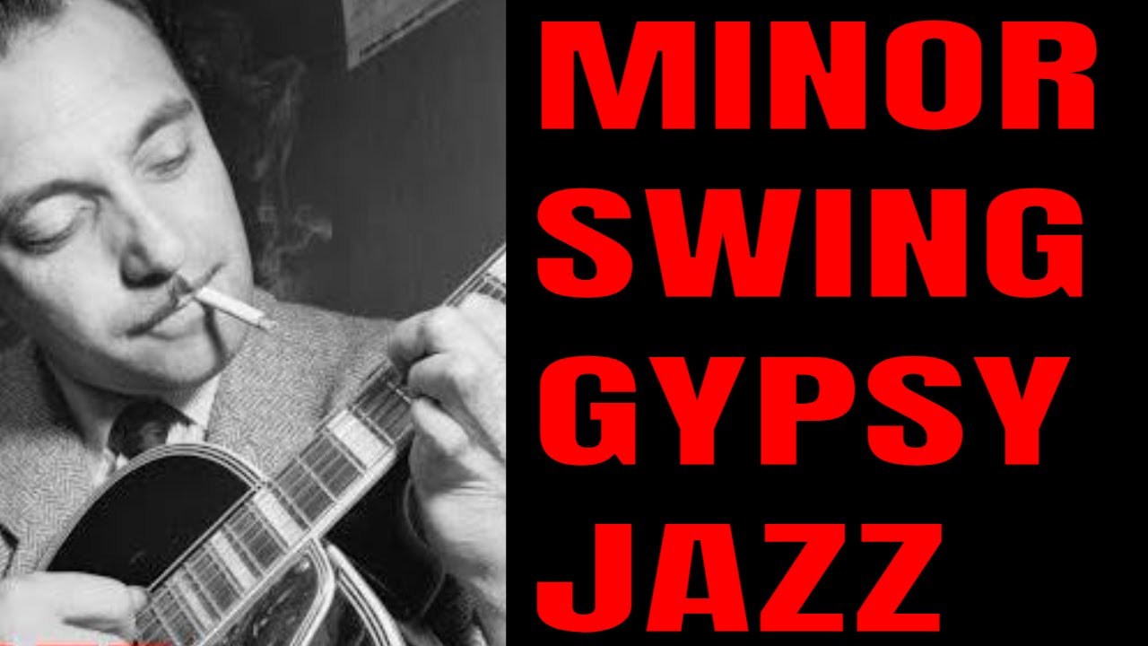 Slow Minor Swing Gypsy Jazz Jam | Guitar Backing Track (A Minor)
