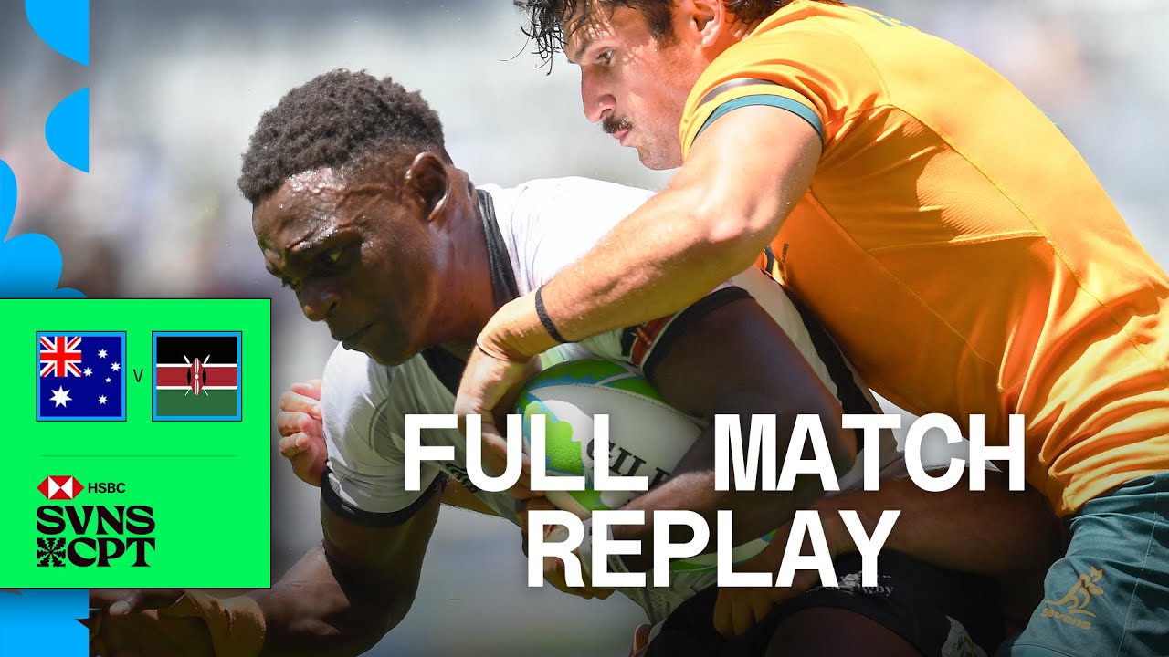 STUNNING comeback 😮 | Australia v Kenya | Cape Town HSBC SVNS | Full Match Replay