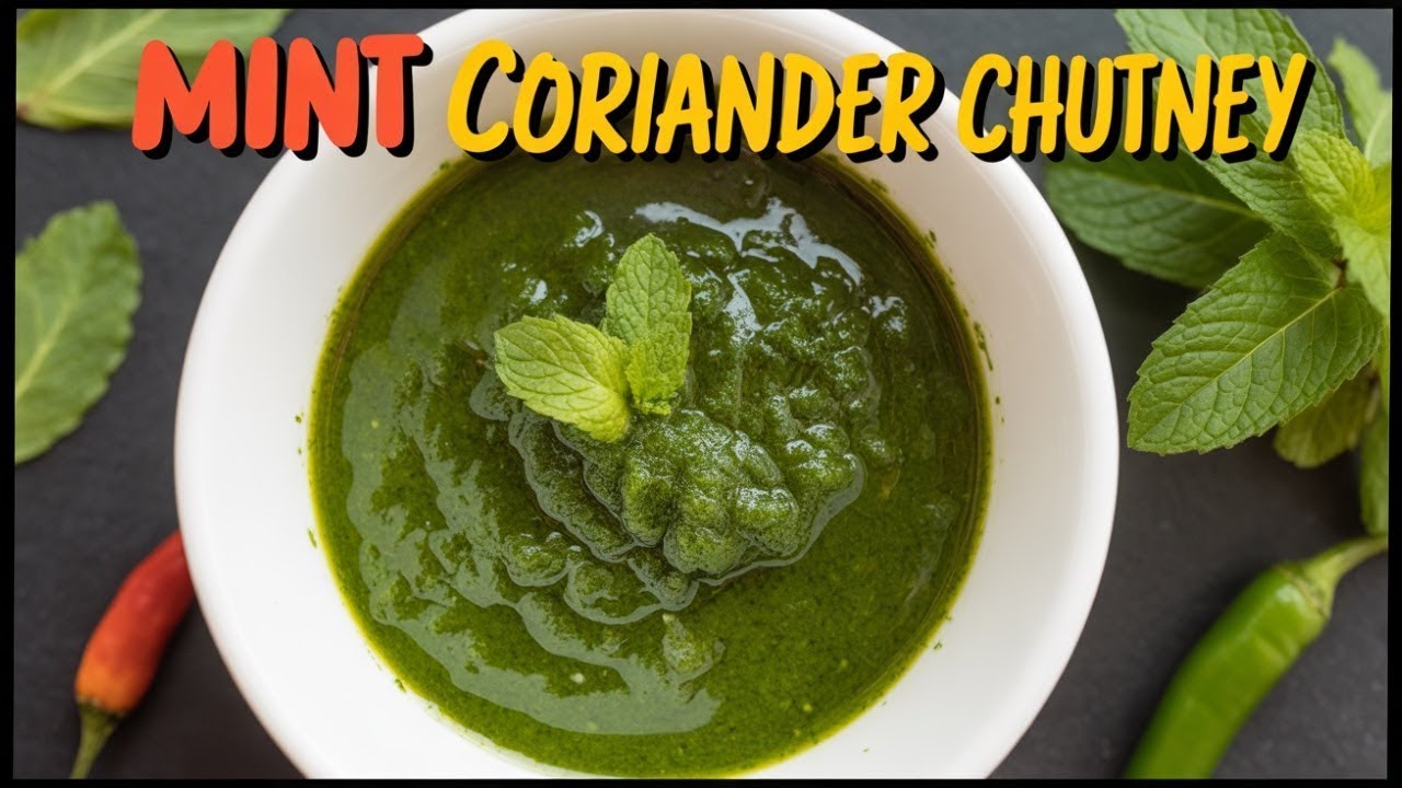 Make AUTHENTIC Mint Chutney in 5 Minutes