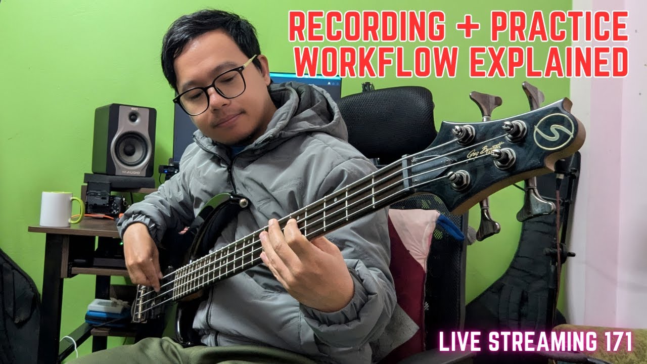 My Recording & Practice Workflow Explained | Live Stream 171