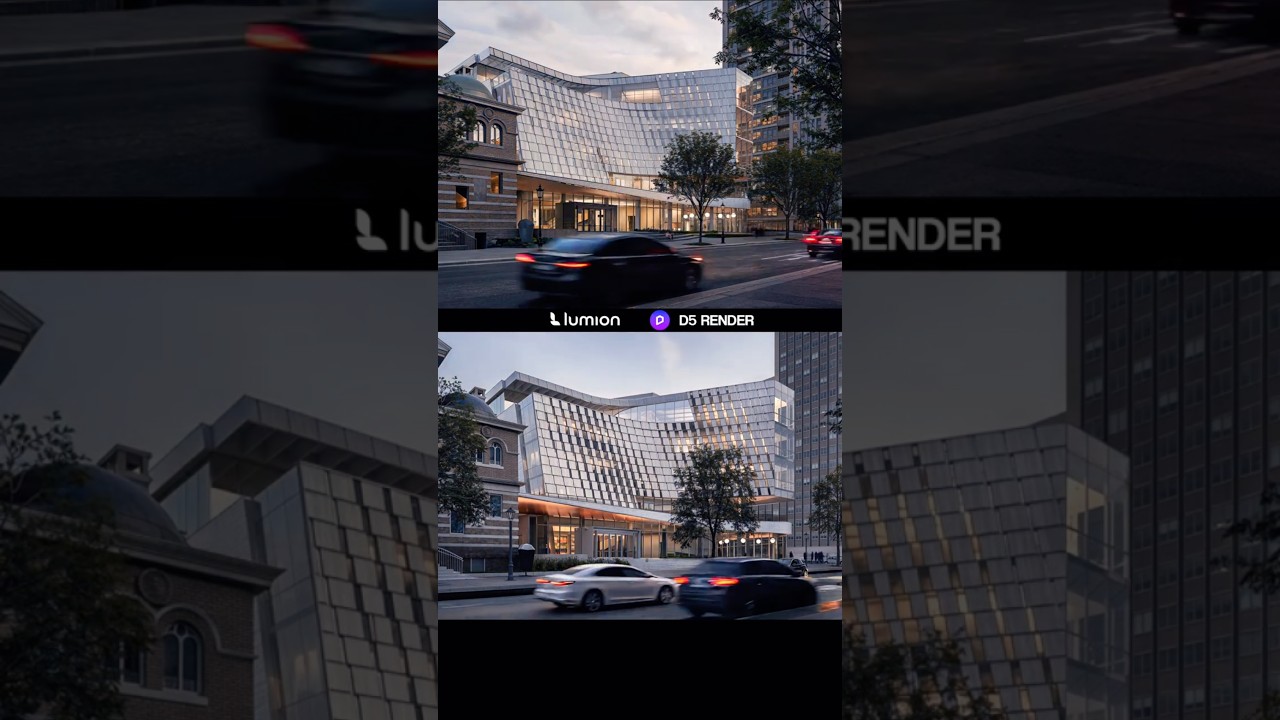 LUMION VS D5 Render Which one is better? - Realistic Rendering Process