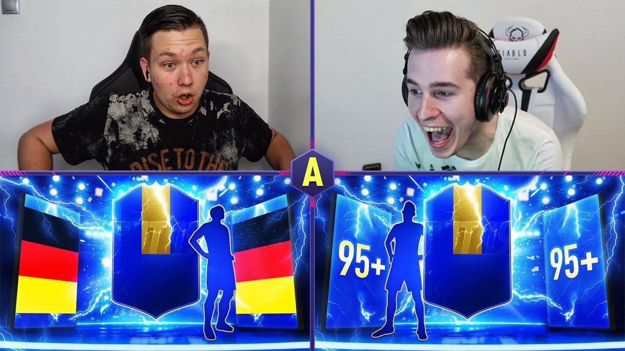 OMG! 2x TOTS ULTIMATE W PACK AND PLAY! QS TOTS?! ADRYAN VS DEXU | FIFA 19