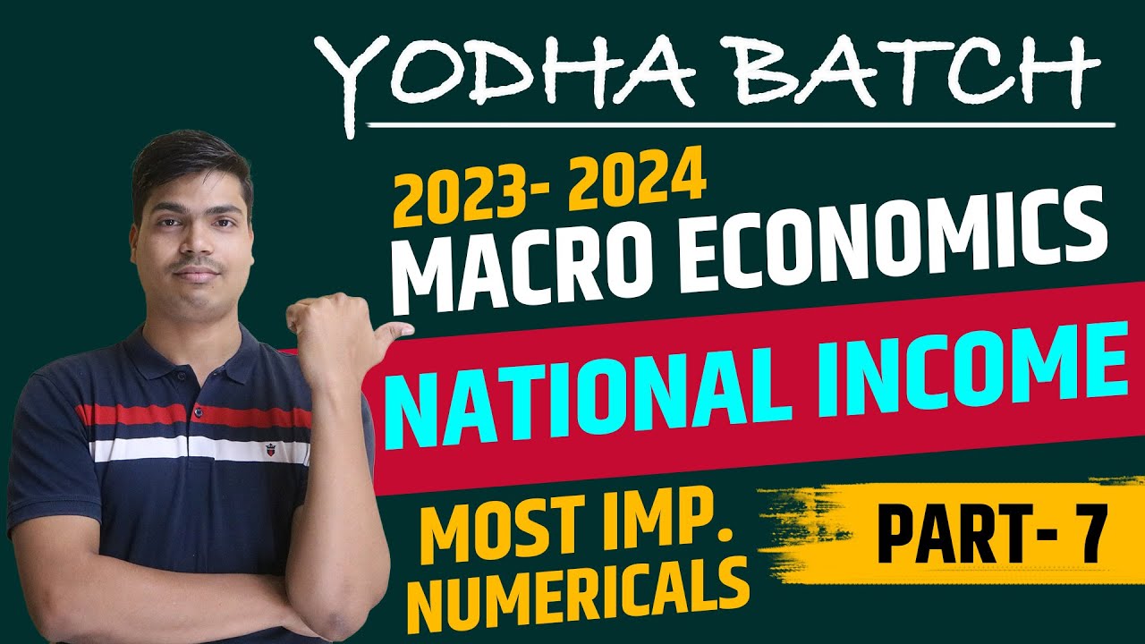 National income and Related Aggregates | Class 12 Macro economics Part 7. Most Important questions