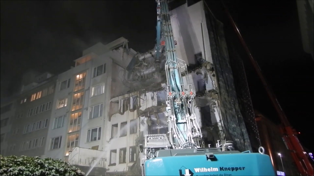 Bagger Liebherr 950 longfront und Demag AC 40