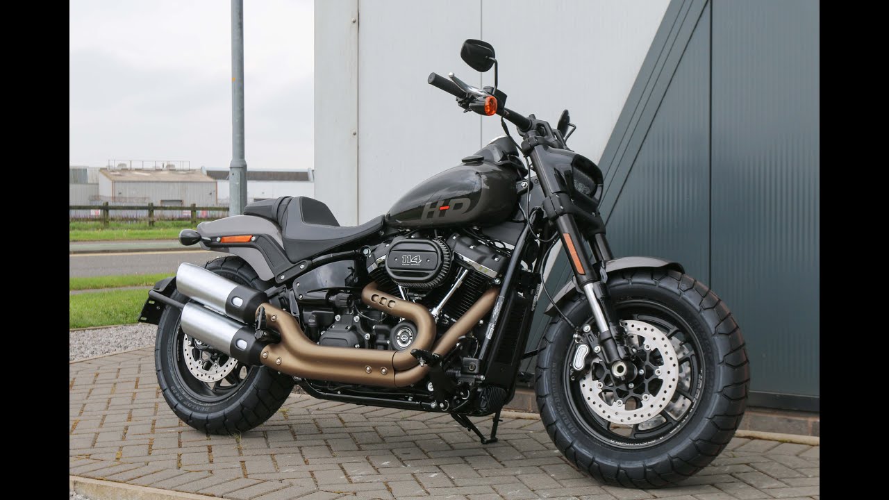 2023 Harley-Davidson FXFB Fat Bob in Grey Haze