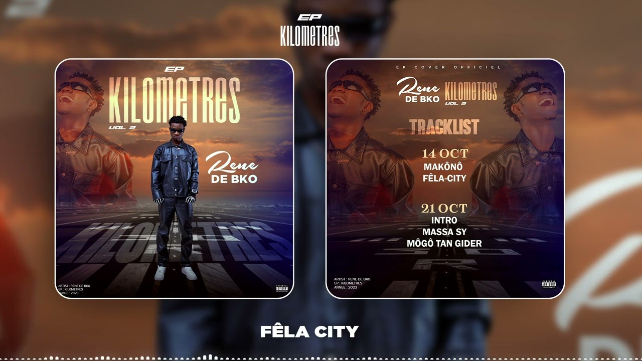 RENE DE BkO - fêla city (son Officiel) EP 2023