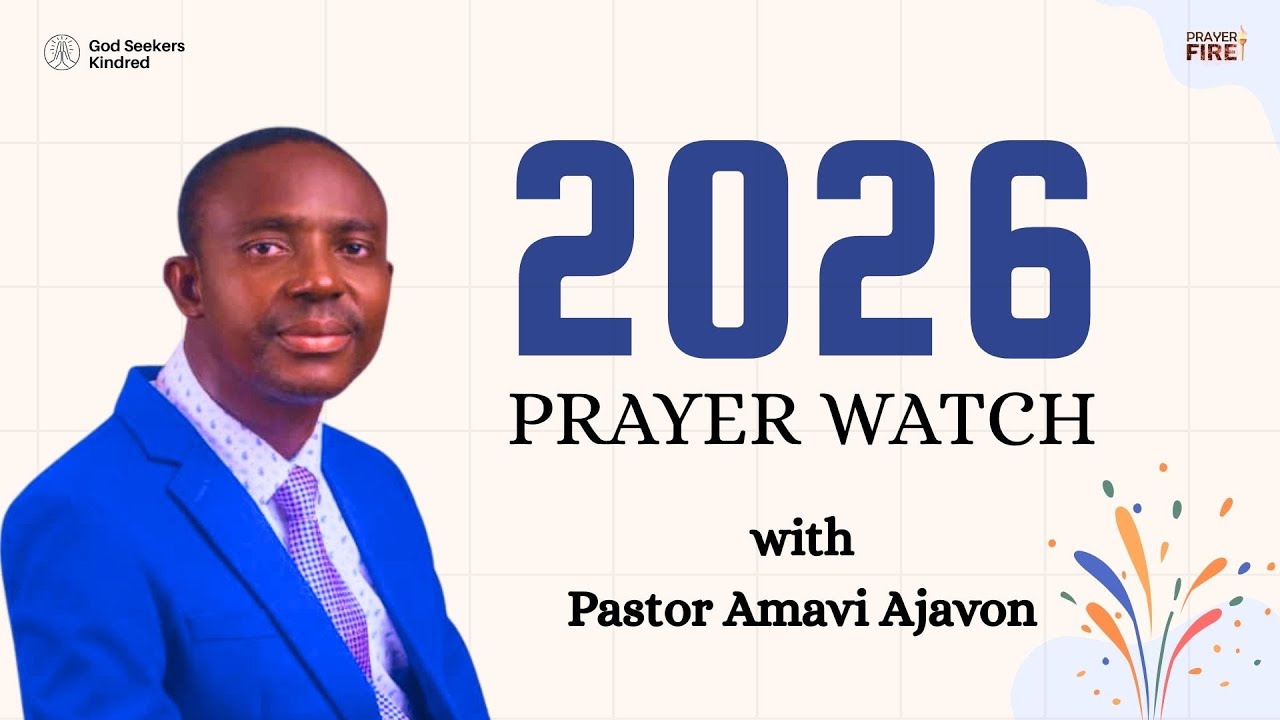 MIDNIGHT PRAYER WATCH - January 2026 | Pastor Amavi Ajavon