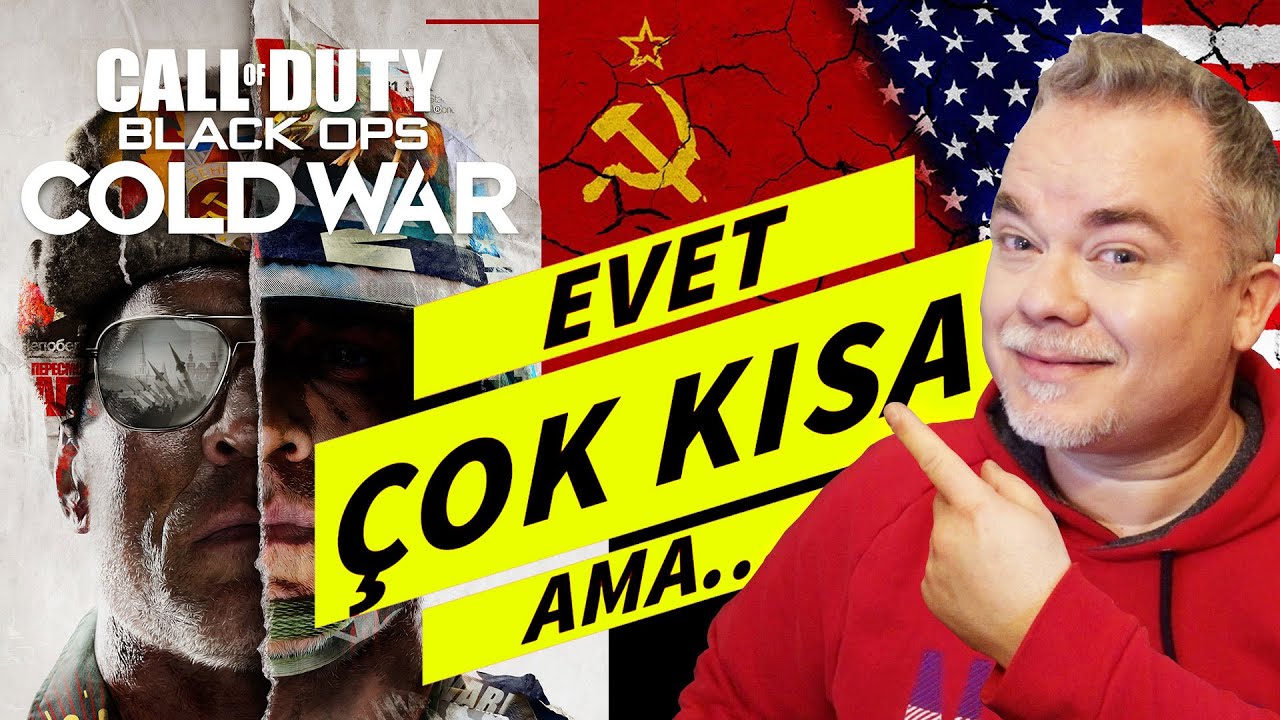PS4 CALL OF DUTY, BLACK OPS COLD WAR İNCELEME. OYUN ÇOK KISA VE PAHALI AMA...
