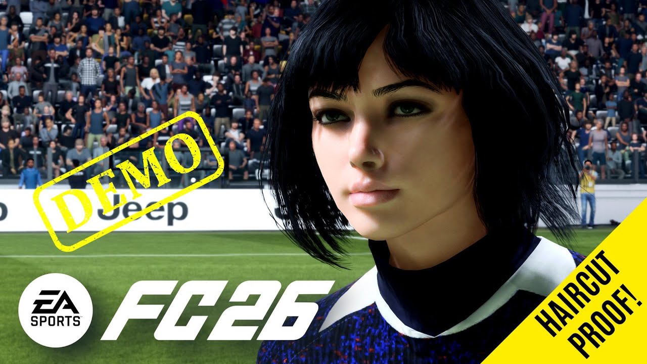 EA SPORTS FC 26  Cute Female Character Creation  🟡🟡DEMO🟡🟡