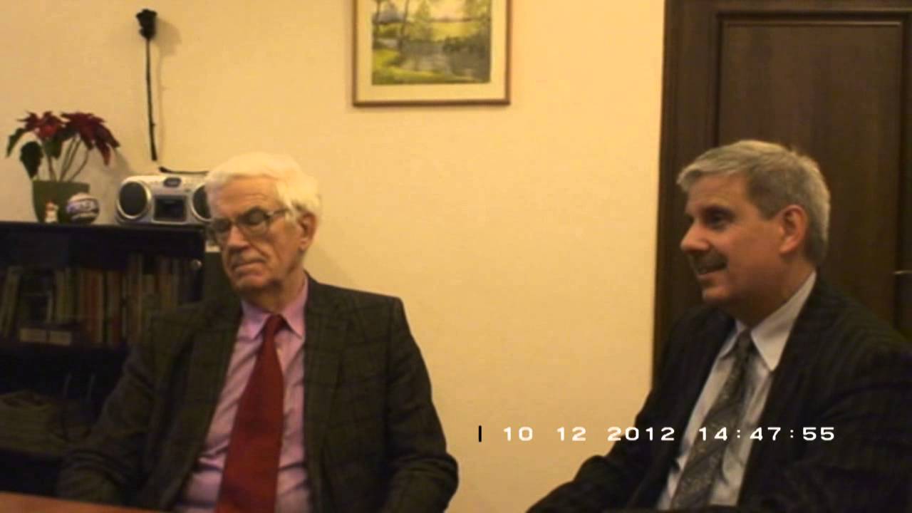Profesorowie: Bolesław Niemierko oraz Leszek Korporowicz