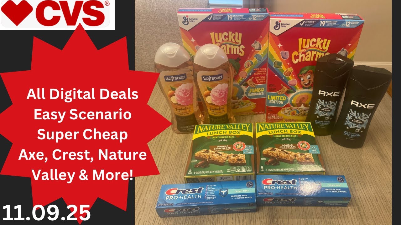 Еженедельные предложения CVS All Digital от 09.11.25 &mdash; недорогие закуски, гель для душа и многое ...