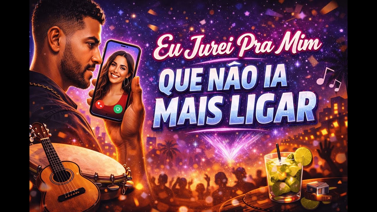 Eu jurei pra mim que nao ia mais ligar!! #PagodIA