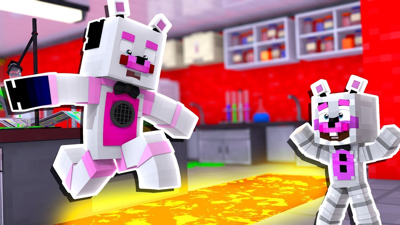 HELPY'S Minecraft Parkour! *The Floor is LAVA* | Minecraft FNAF Roleplay