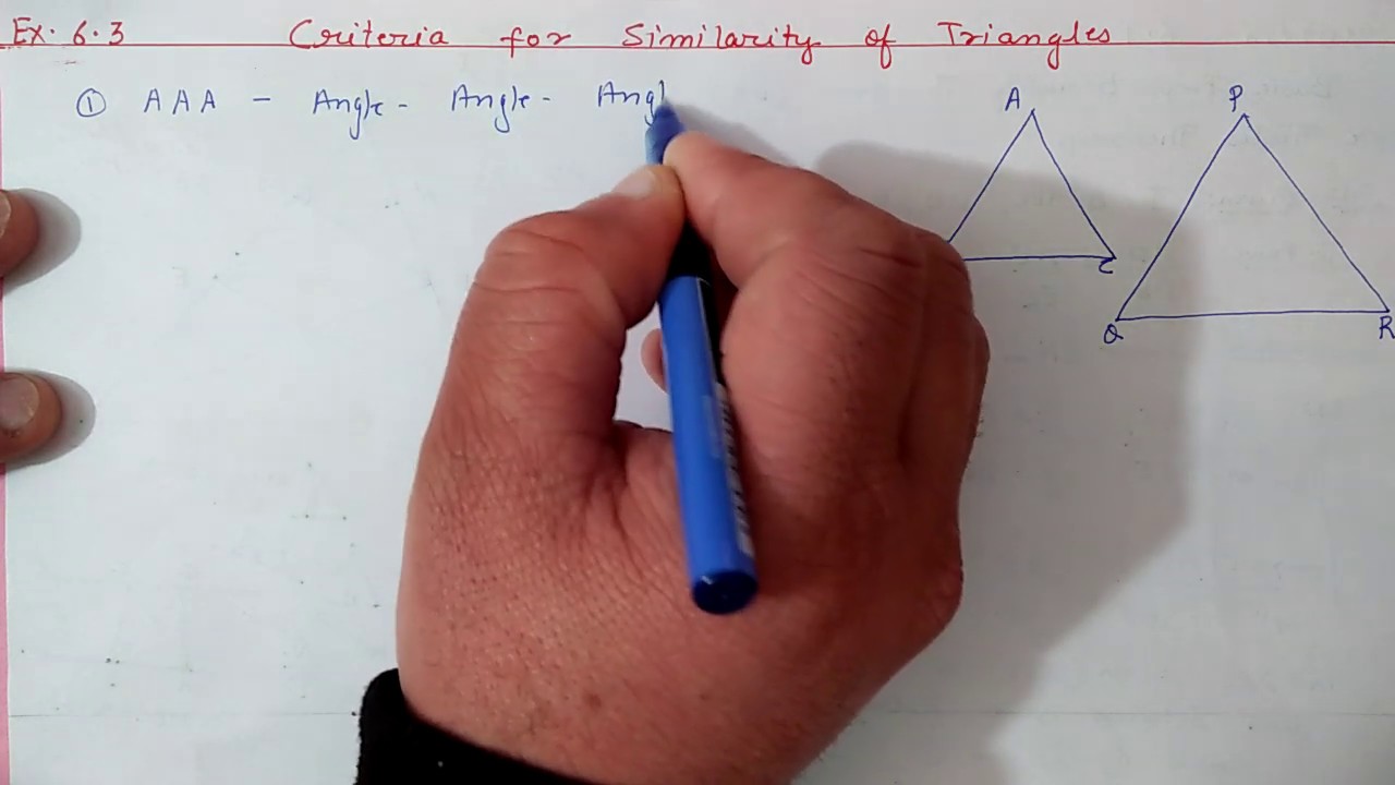 Chapter:6 Ex.6.3 (Q.1,2) Triangles | Ncert Maths Class 10 | Cbse.
