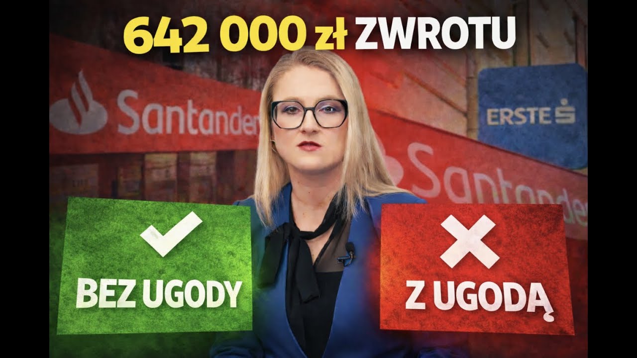 Frankowicze kontra Santander (ERSTE) w 2026: ugoda czy unieważnienie umowy? Te liczby mówią wszystko