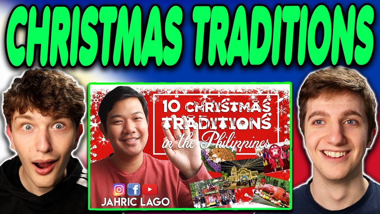 Американцы реагируют на 10 рождественских традиций на Филиппинах! (Ярик Лаго)
