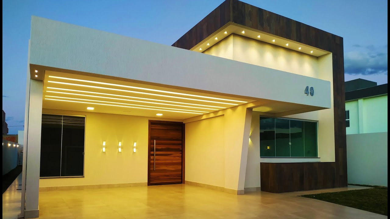 Casa Térrea MODERNA INCRÍVEL 3 Suítes em Condomínio em Sobradinho Brasília/DF