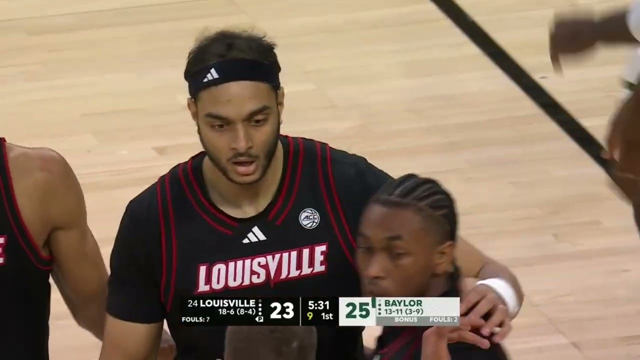 Баскетбольная команда &laquo;Бэйлор&raquo; (мужчины): лучшие моменты матча против &laquo;Луисвилла&raquo; | 14 февраля 20...