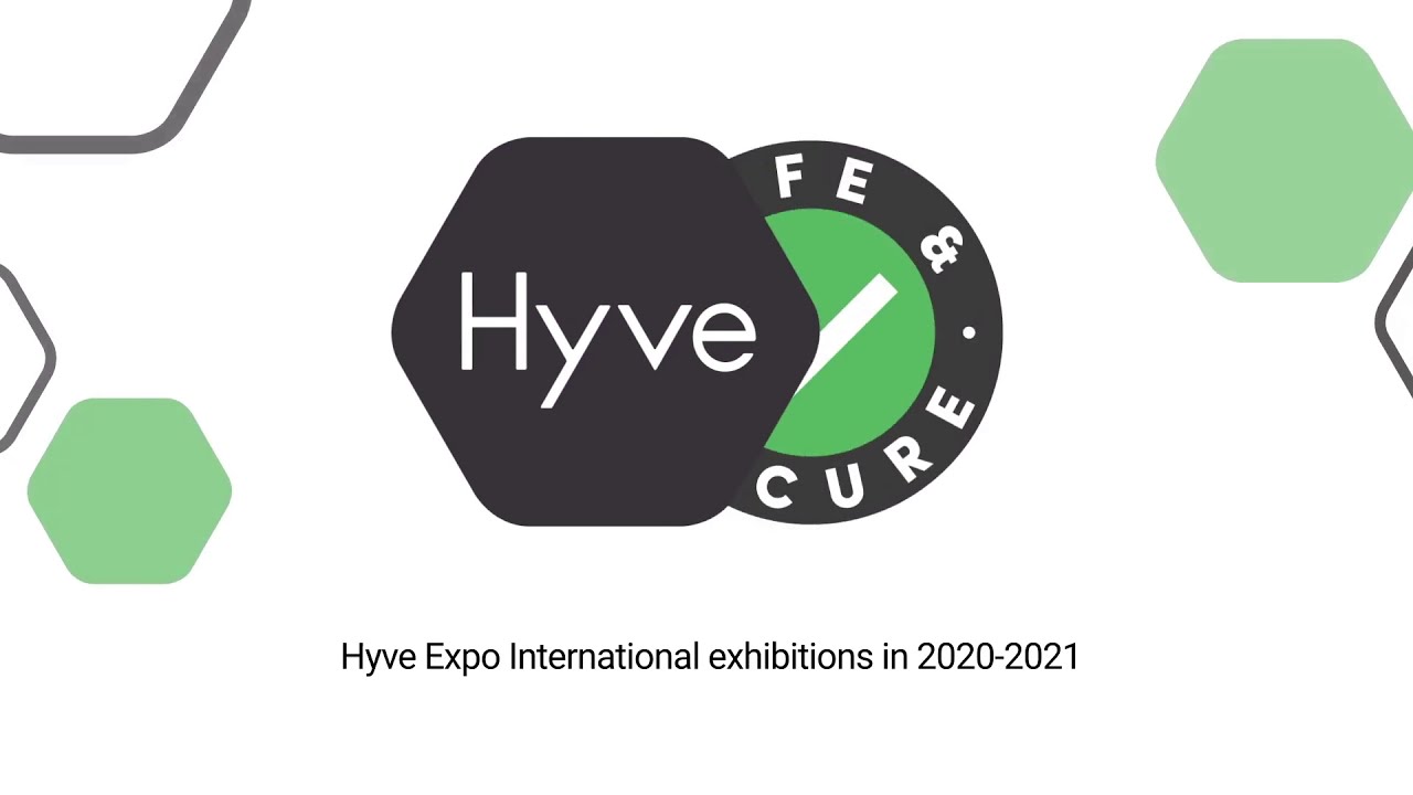 Hyve Expo International exhibitions in 2020 & 2021 ✅