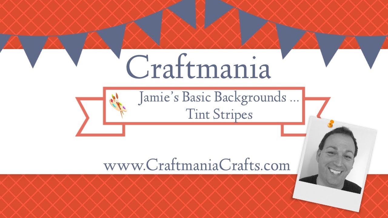 Jamie Rodgers - Basic Backgrounds Tutorial #2 | Stripe Effect With Cosmic Shimmer Pearl Tints