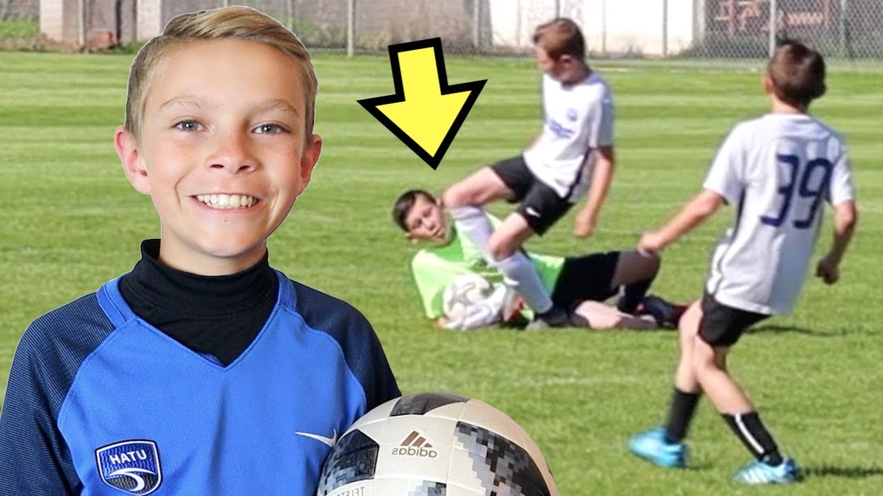 ⚽️KNEE TO THE FACE AT SOCCER GAME ⚽️ Utah Surf 07 vs Nebo United