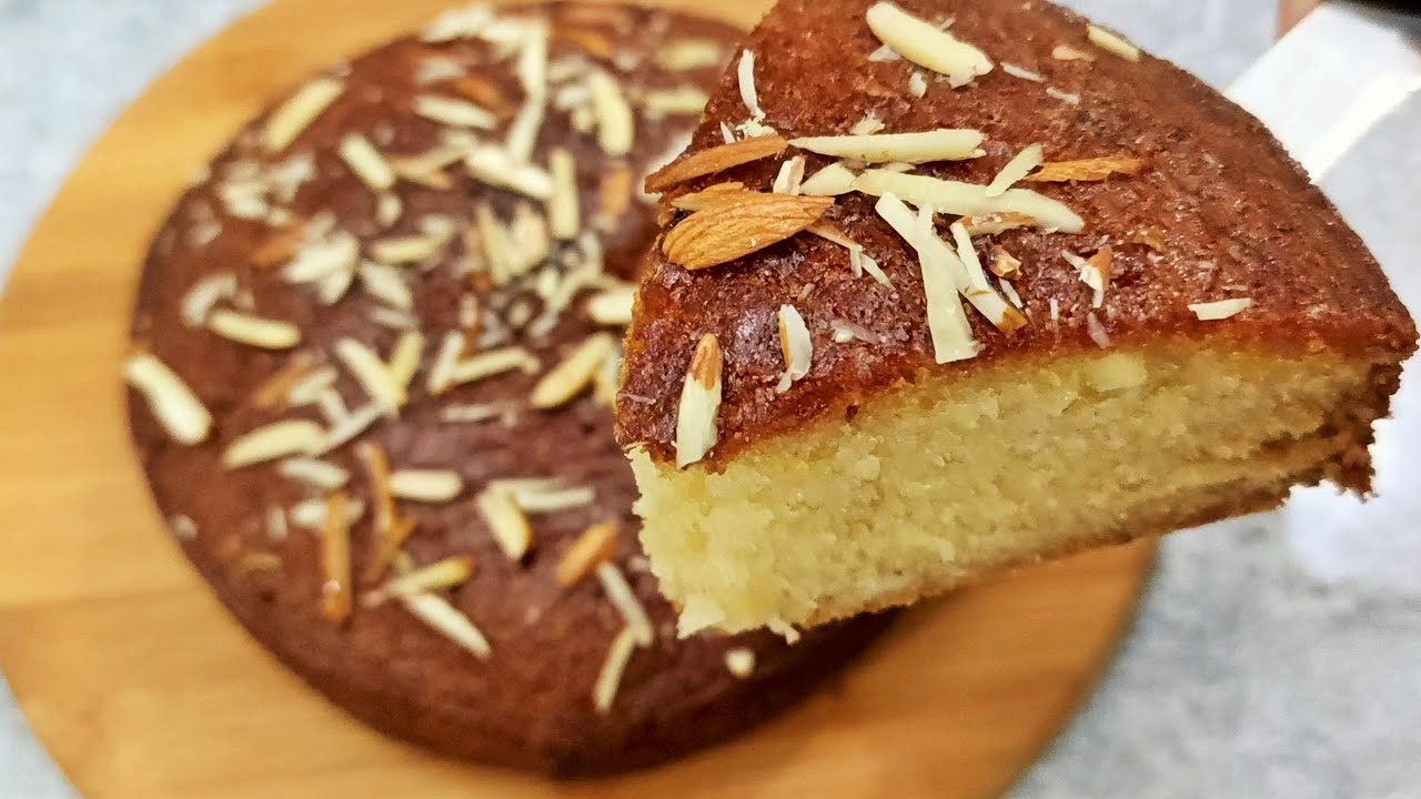 Gulab Jamun Mix Cake  | Eggless Cake Recipe |
