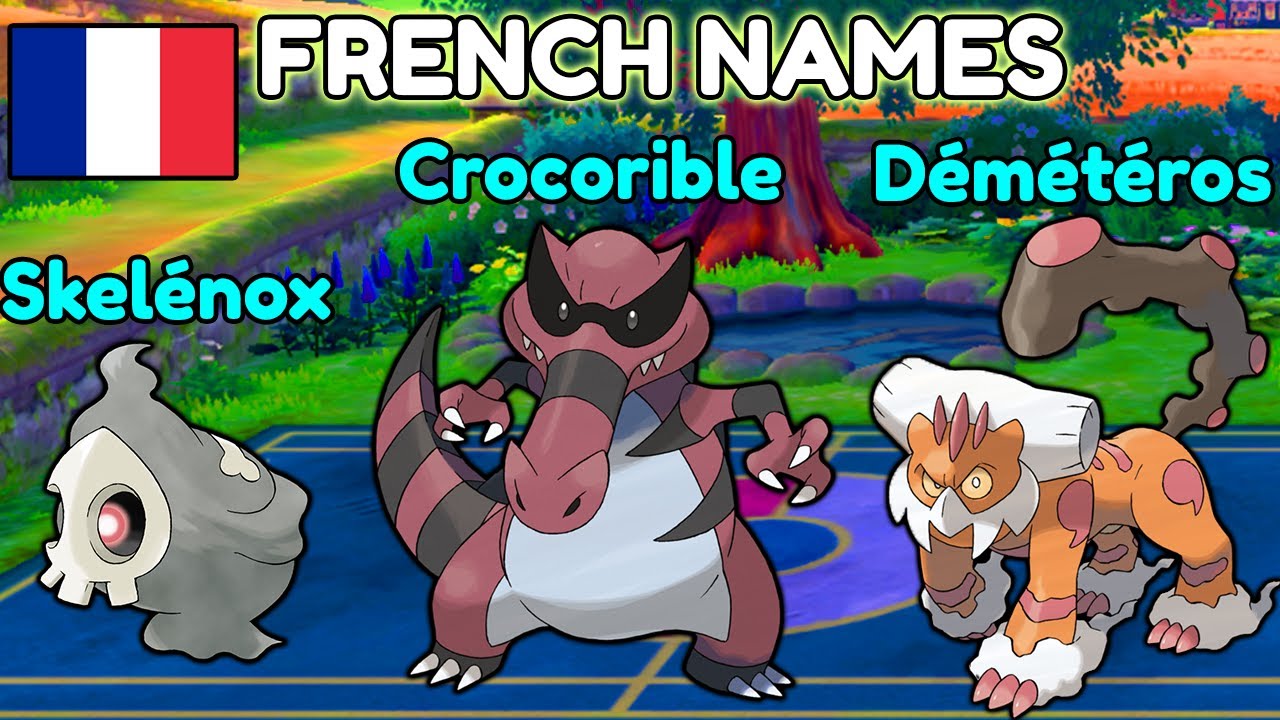 Choose Your Starter Pokemon In French!