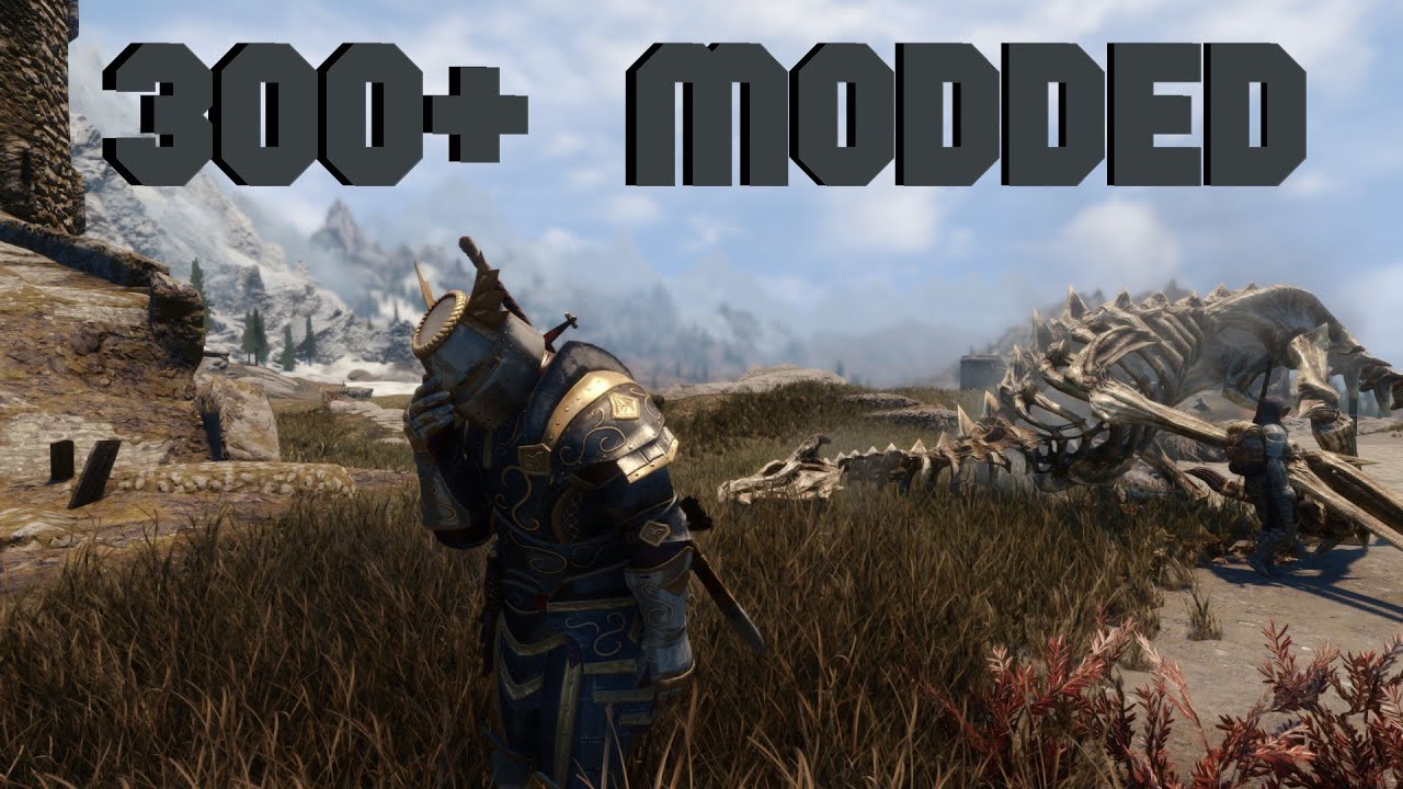 300+ MODDED Skyrim SE | Preview