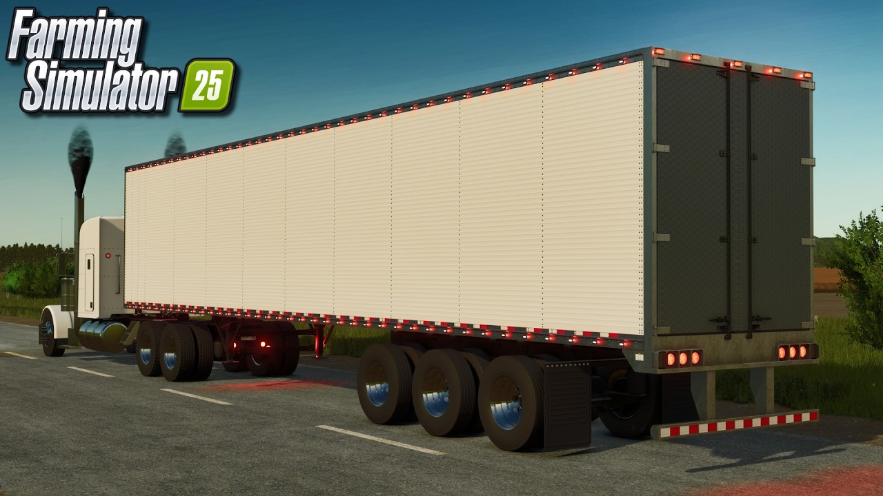 New Mods - Dry Van Freezer Trailer, New Holland TS, John Deere 6000, & More! | Farming Simulator 25