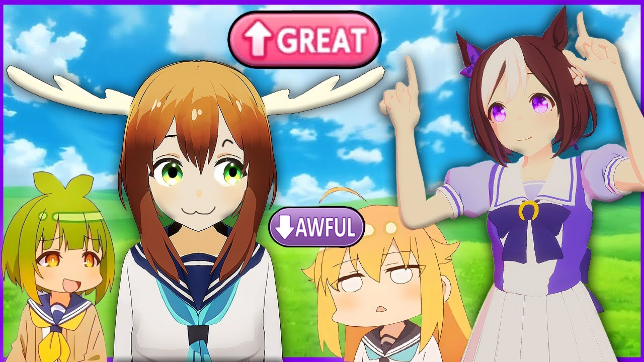 Anime Deer Girls VS Anime Horse Girls