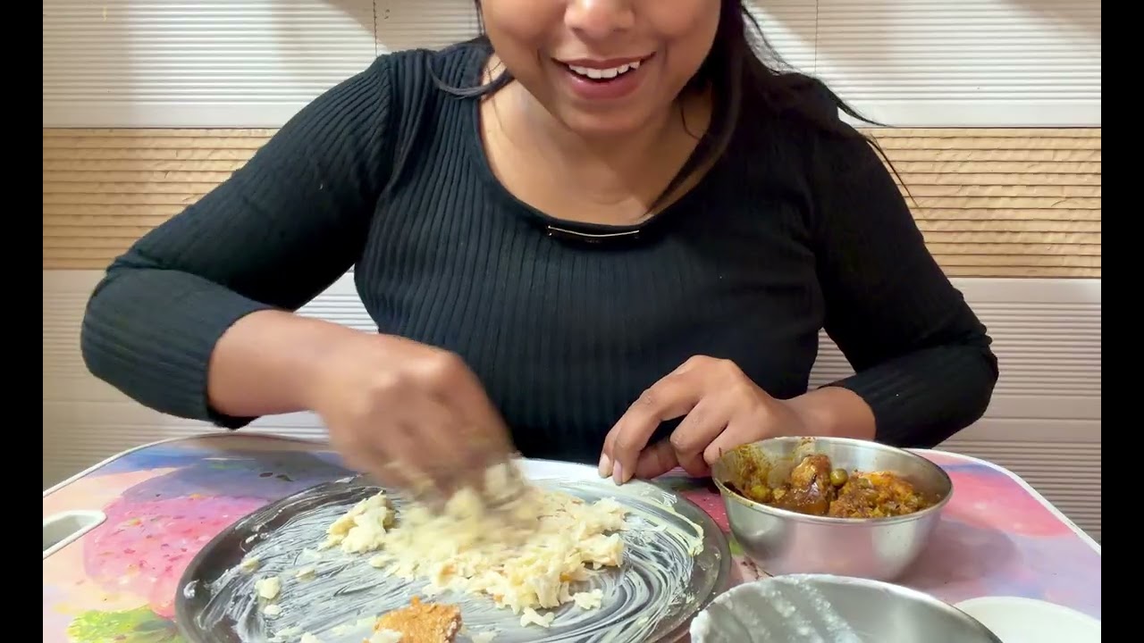 Chit chat thora sa makarsankranti pe Chura dahi Khate hue🫢#food #foodiebahana #eatingasmr #mukbang