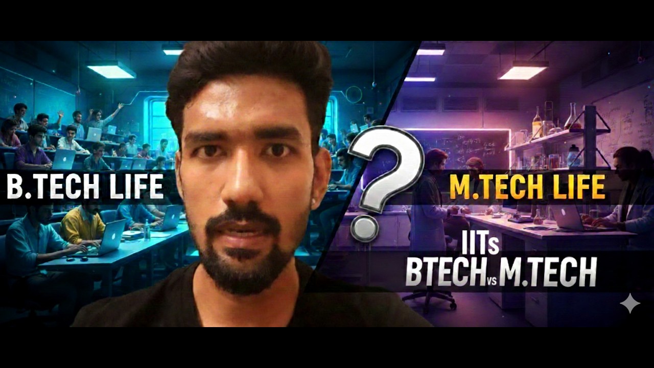 BTech vs MTech at IITs – The Truth Nobody Talks About