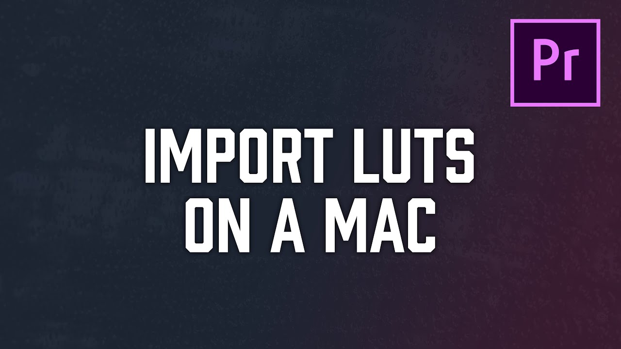 Как установить LUT в Premiere Pro на MacOS ОЧЕНЬ ЛЕГКО!