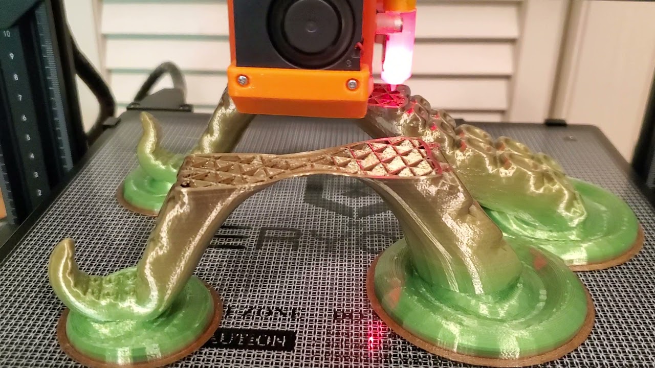 ER-20 Update - Eryone Metal Silk Rainbow PLA and New X-Axis Belt Tensioner