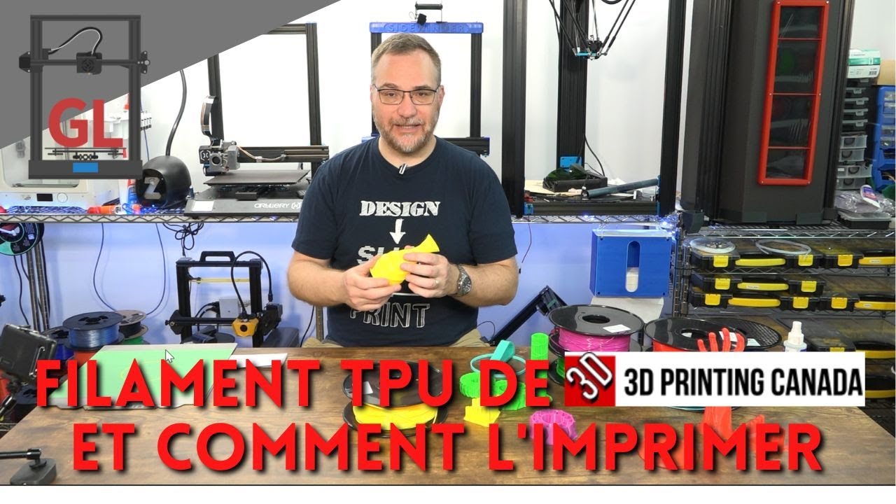 Filaments TPU de 3D Printing Canada : Évaluation et comment l'imprimer