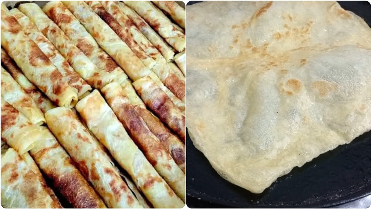 معارك (مسمن) وصفة رائعة بدون دلك ولا تعب منفخ و مورق ينفع للاعراس و المشاريع