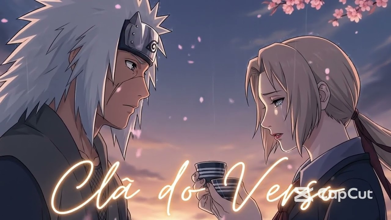 💔Se Eu Não Voltar💔 – Jiraiya & Tsunade (Rap Triste) Clã do Verso 🎙️🔥🎧