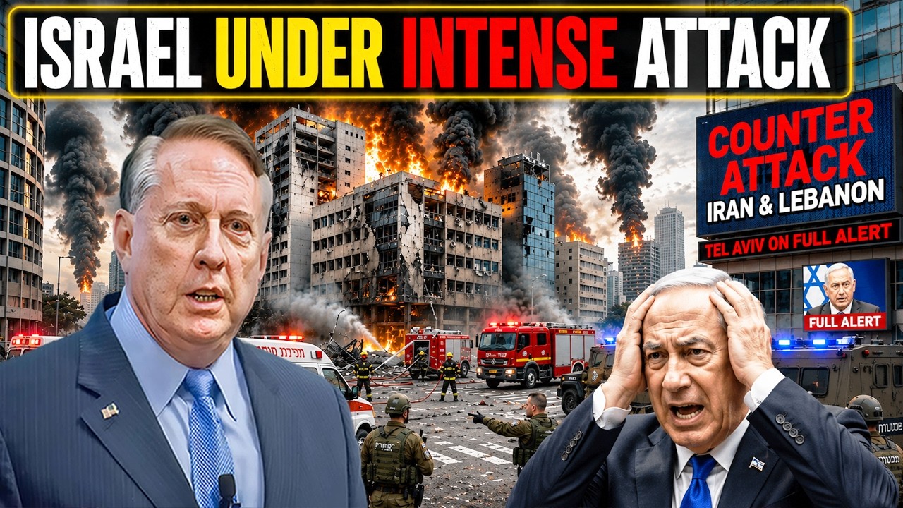 Israel Shaken! IRGC Launches Hundreds of Ballistic Missiles &mdash; Netanyahu In Panic| Col Doug Macgregor