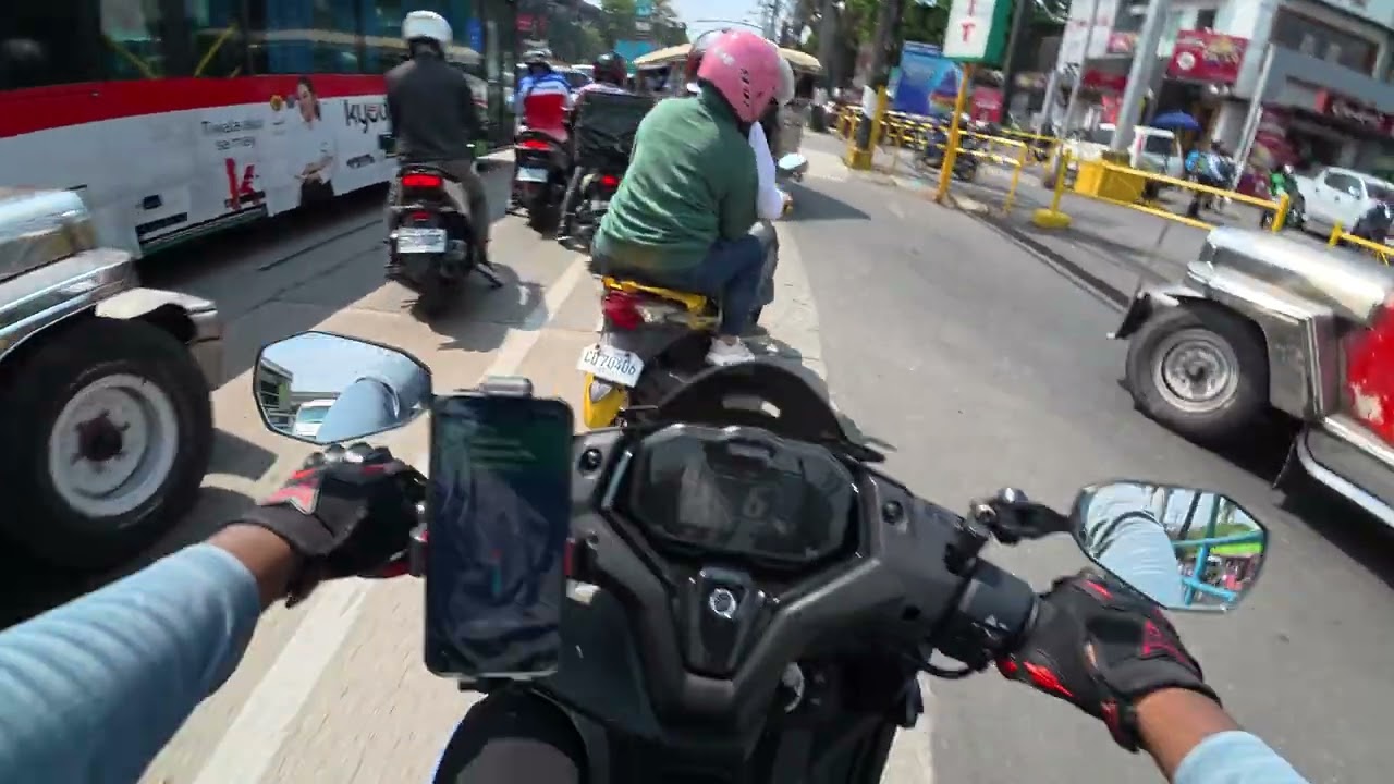 Yamaha Aerox V3 POV | Inside Valenzuela | First Time Experience 🇵🇭