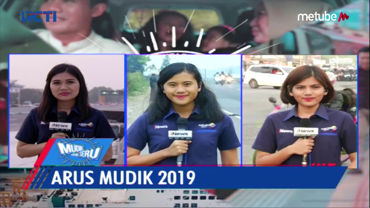 Begini Kondisi Arus Mudik 2019 dari Berbagai Wilayah Jelang H-2 Lebaran - SIP 03/06