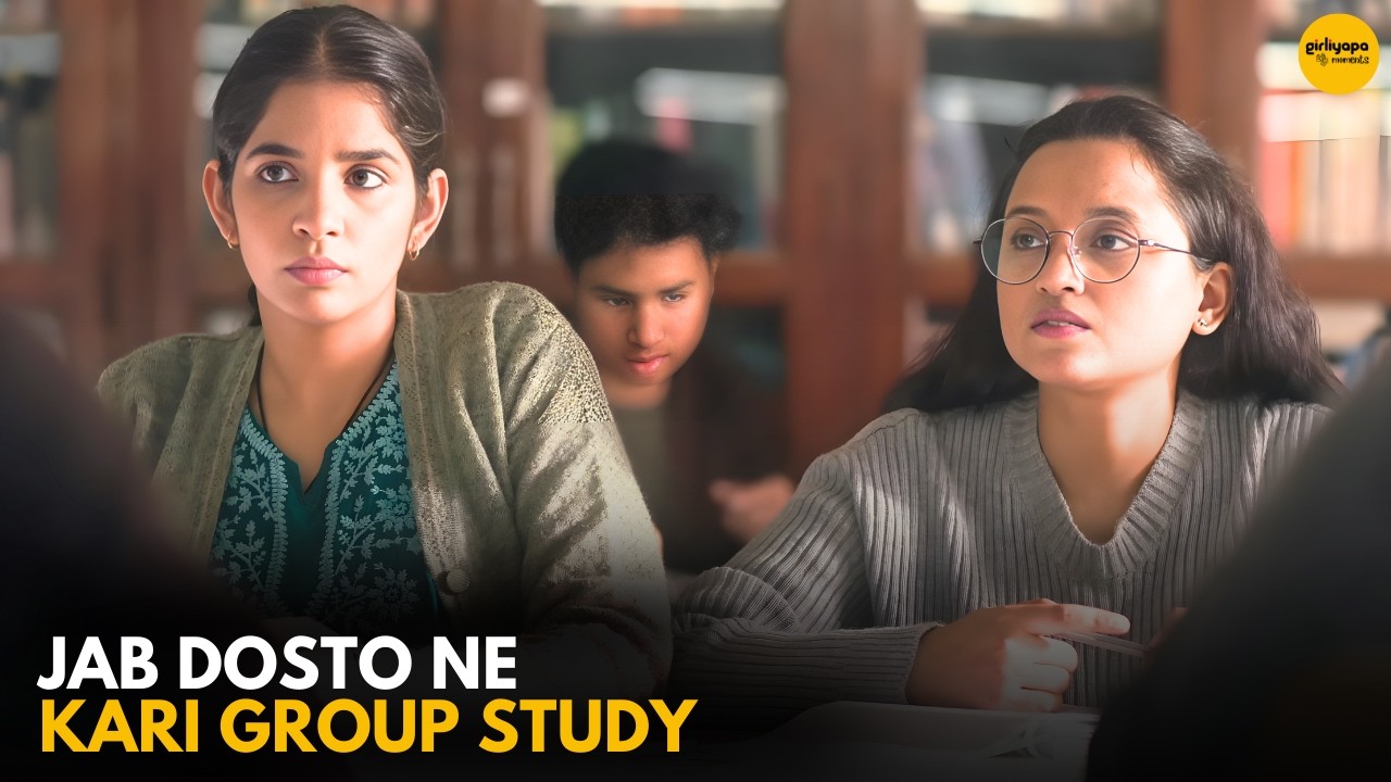 Jab Dosto Ne Kari Group Study || Medical Dreams || Girliyapa Moments