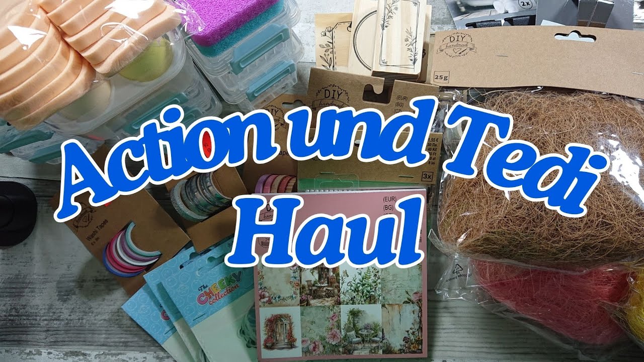 Action und Tedi Haul April 2025