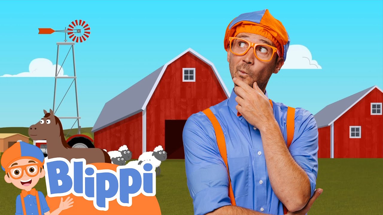 🐮 Blippi At The Farm 🐮 | BLIPPI | Kids TV Shows | Cartoons For Kids | Fun Anime | Popular video