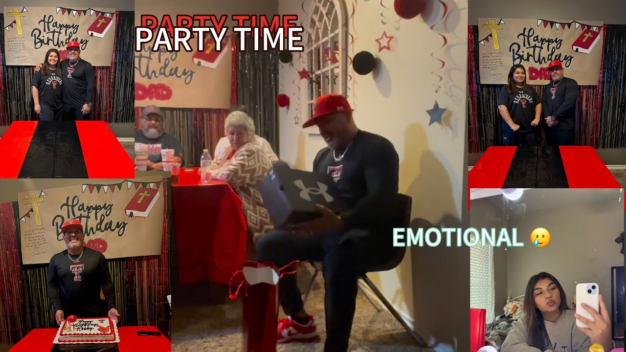 CELEBRATE MY DADS BIRTHDAY WITH ME!!