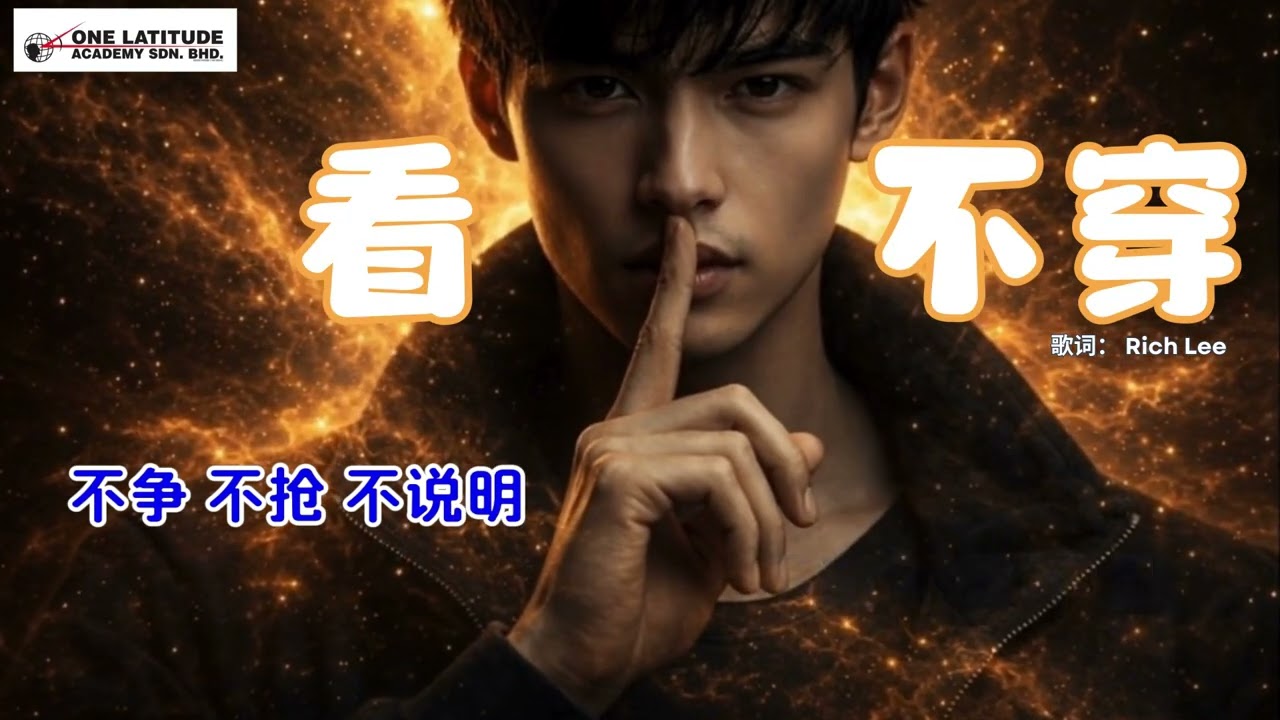 《看不穿》世人笑我太疯癫，我笑他们看不穿| 