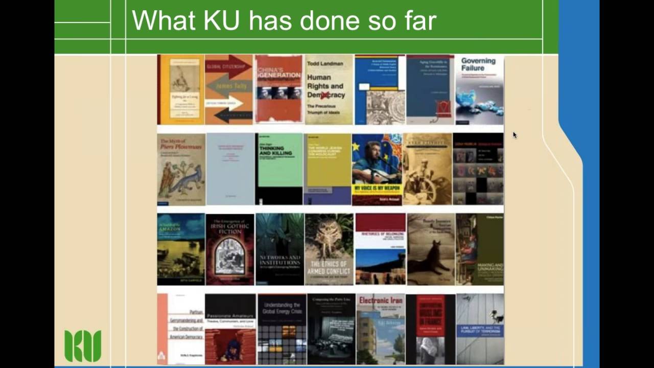 KU Select 2016 Webinar 04.10.16 by Knowledge Unlatched, co-host Karger Libri
