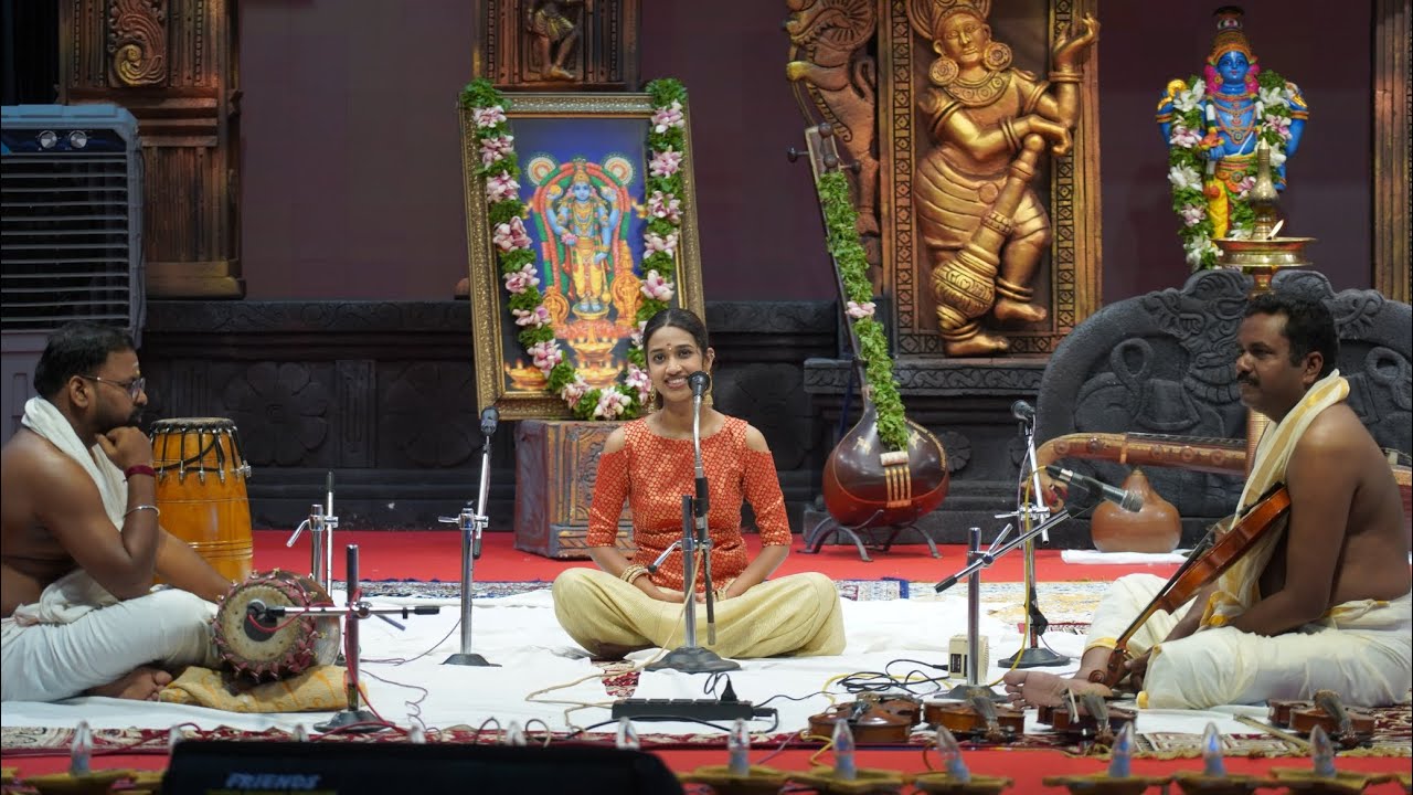 Shreya's Sangeetaarchanai at Chembai Sangeetholsavam 2024, Guruvayoor #chembai sangeetholsavam