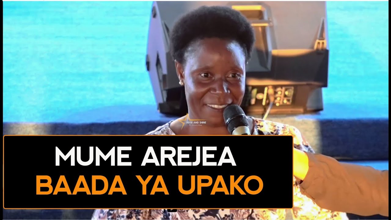 NGUVU YA  MADHABAHU YA INUKA UANGAZE  YAREJESHA MUME.