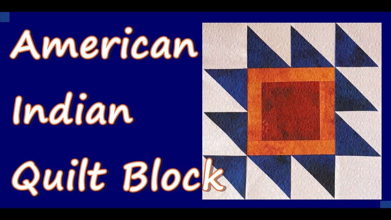 American Indian Quilt Block